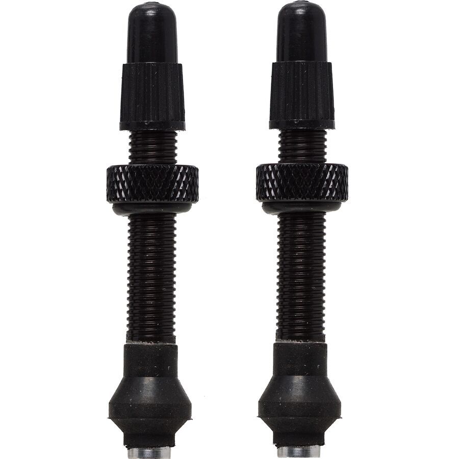 Industry Nine No-Clog Aluminum Tubeless Valve Stems Black
