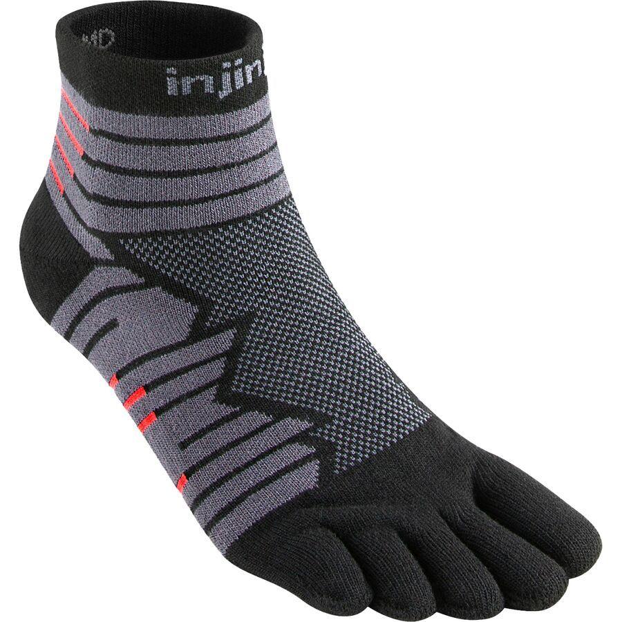 Injinji Run Technical Mini-Crew Sock Onyx
