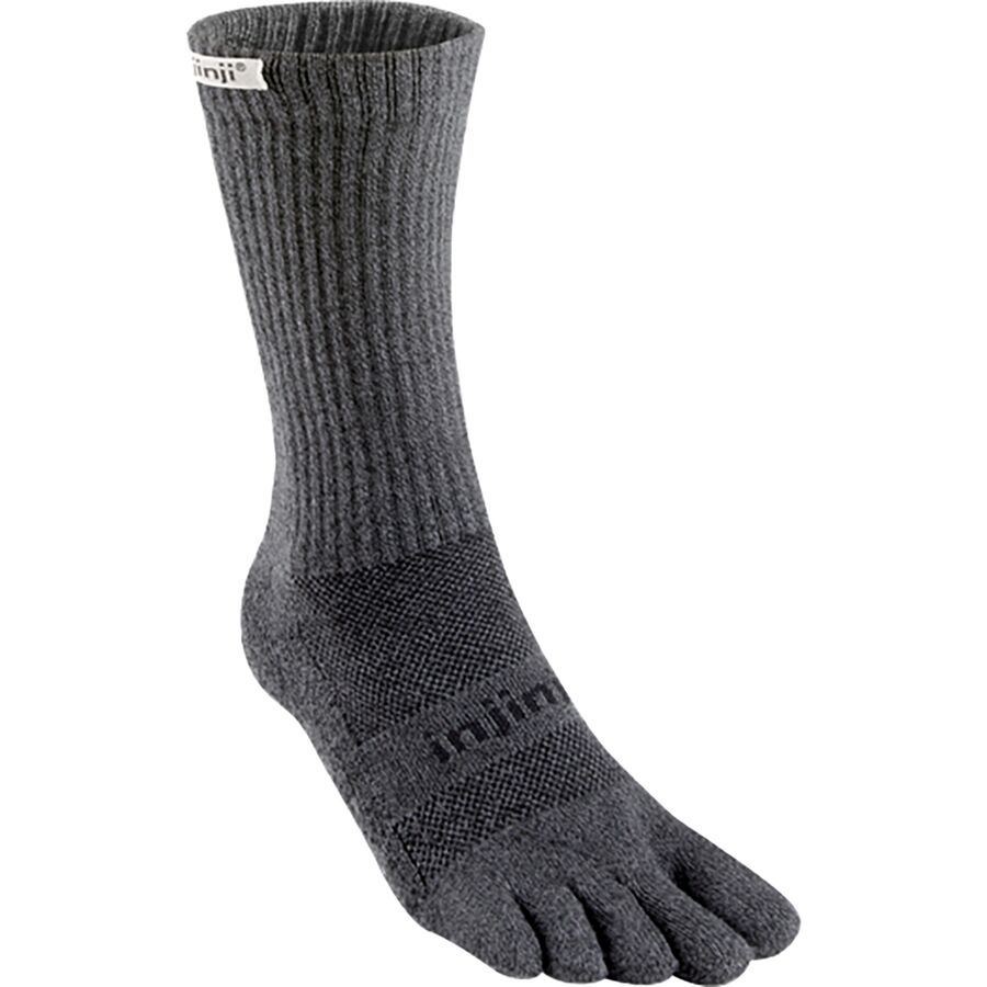 Injinji Trail Midweight Crew CoolMax Sock Granite 2
