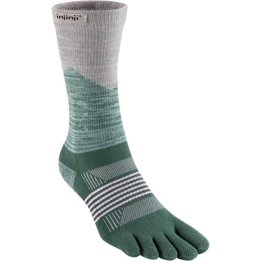 Injinji Trail Midweight Crew CoolMax Sock - Women's Alpine