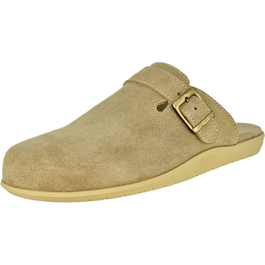 Island Slipper Classic Suede Clog Taupe