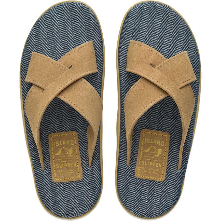 Island Slipper Heringbone Slide Sandal Heringbone