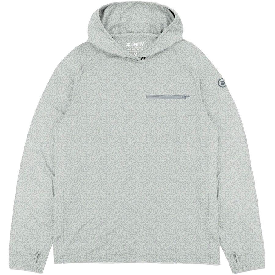 Jetty Cobia Performance Hoodie - Men's Light Blue