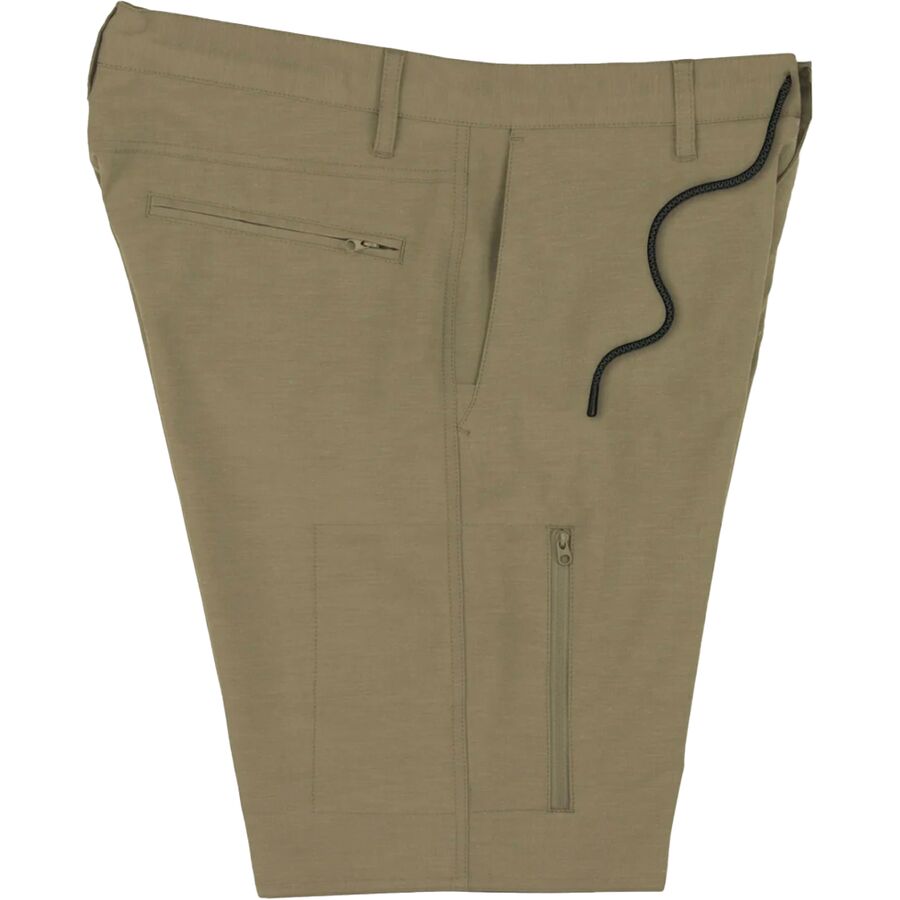Jetty Polywog Hybrid Walkshort - Men's Khaki