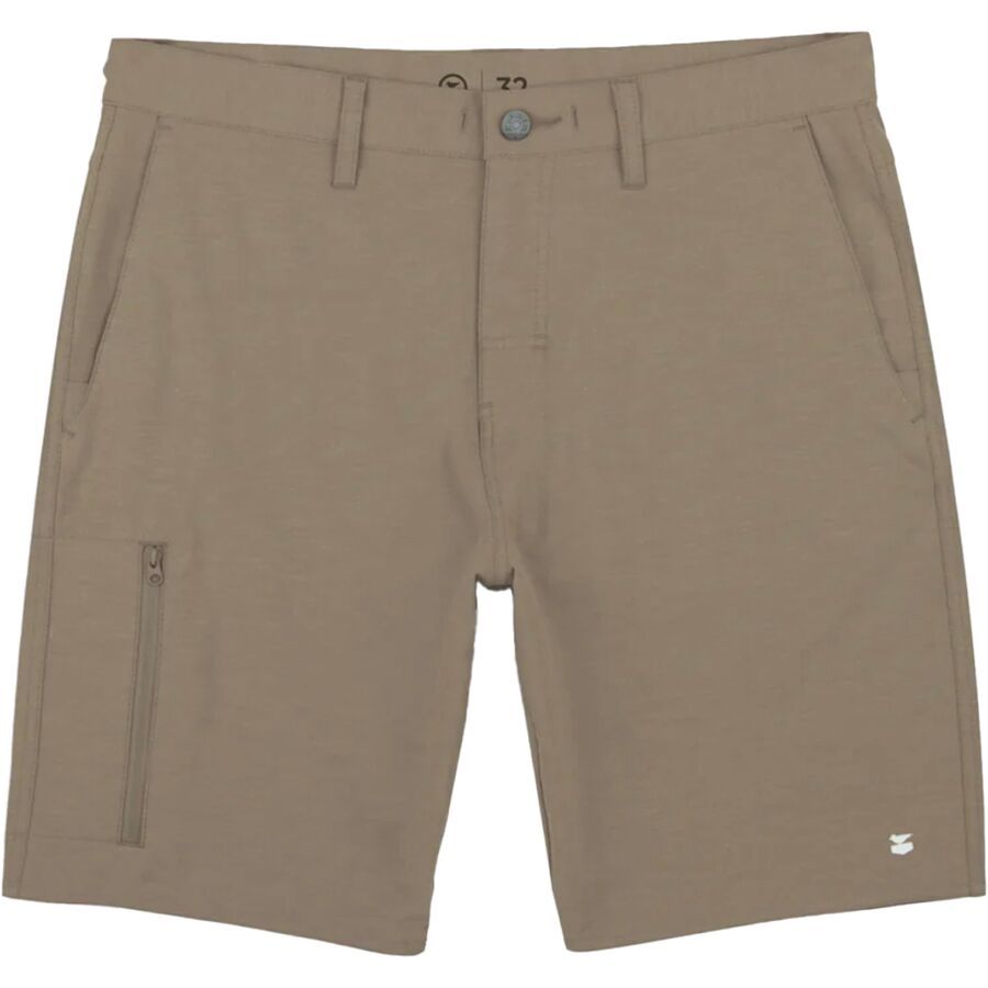 Jetty Polywog Hybrid Walkshort - Men's Khaki