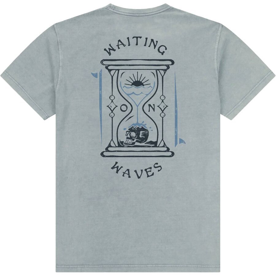 Jetty Waiting on Waves T-Shirt - Men's Light Blue