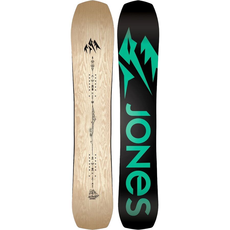 Jones Snowboards Flagship Snowboard - 2025 - Women's Wood Veneer