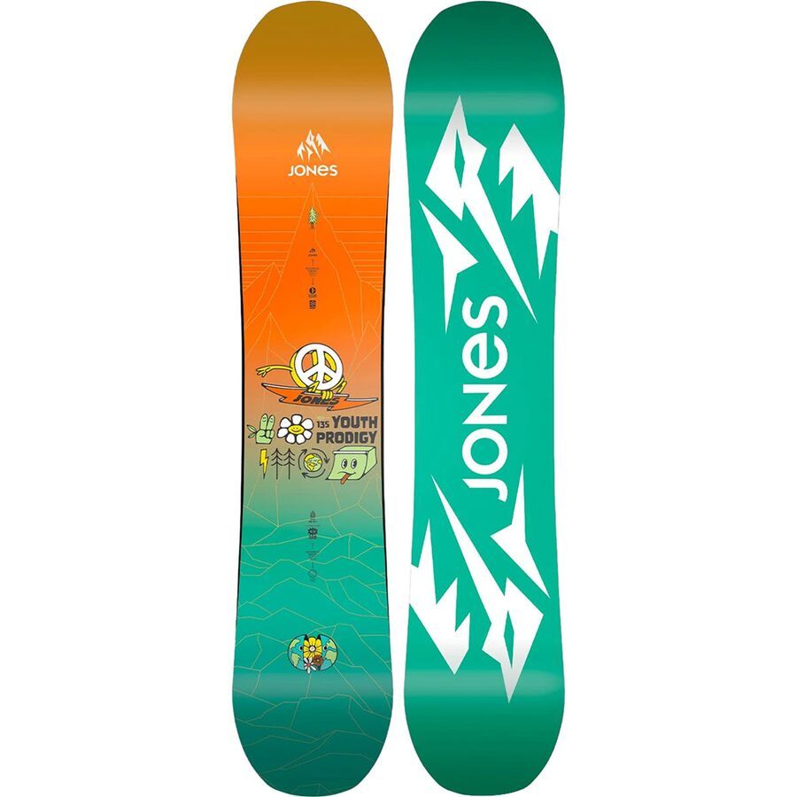 Jones Snowboards Prodigy Snowboard - 2025 - Kids' Black