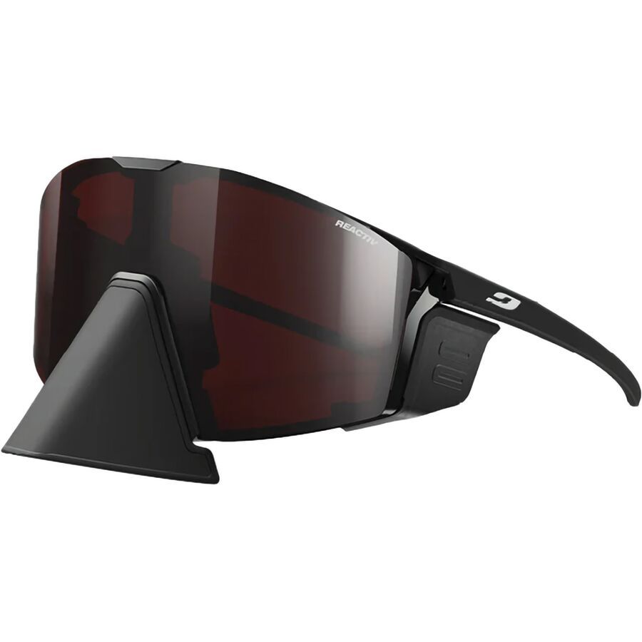 Julbo Edge REACTIV Sunglasses Black/Black/REACTIV 0-4 High Contrast