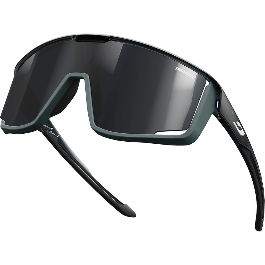 Julbo Fury Sunglasses Black/Matte Green/REACTIV 0-3