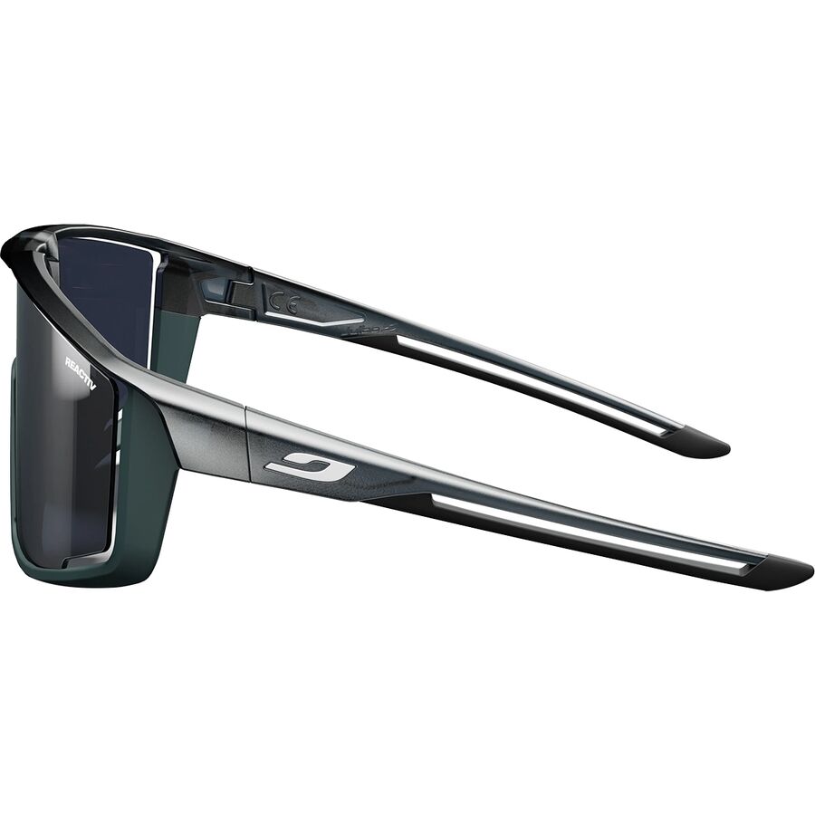 Julbo Fury Sunglasses Black/Matte Green/REACTIV 0-3