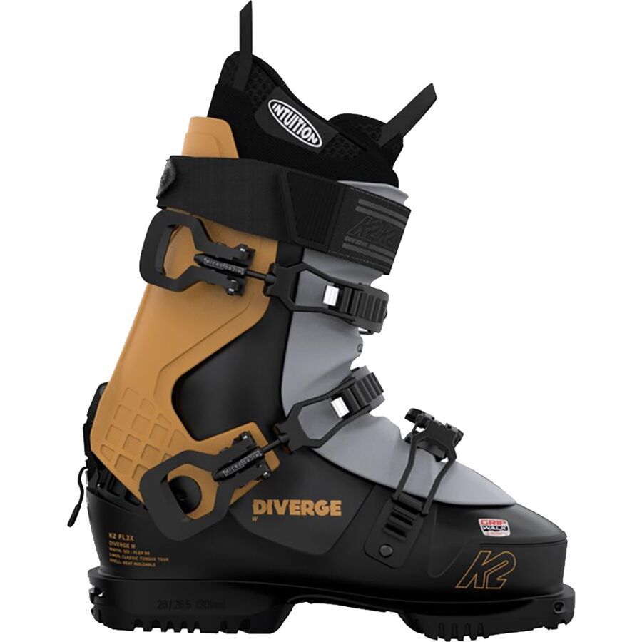 K2 Diverge Ski Boot - 2023 - Women's Black/Orange