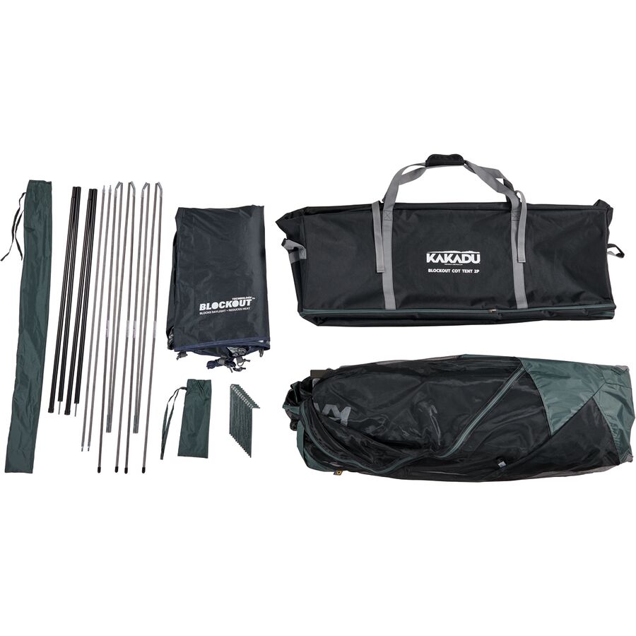 Kakadu BlockOut Cot Tent: 2-Person 3-Season One Color