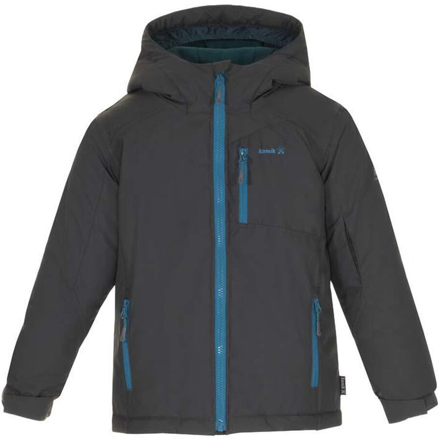Kamik Cascade Jacket - Boys' Coal/Atlantic