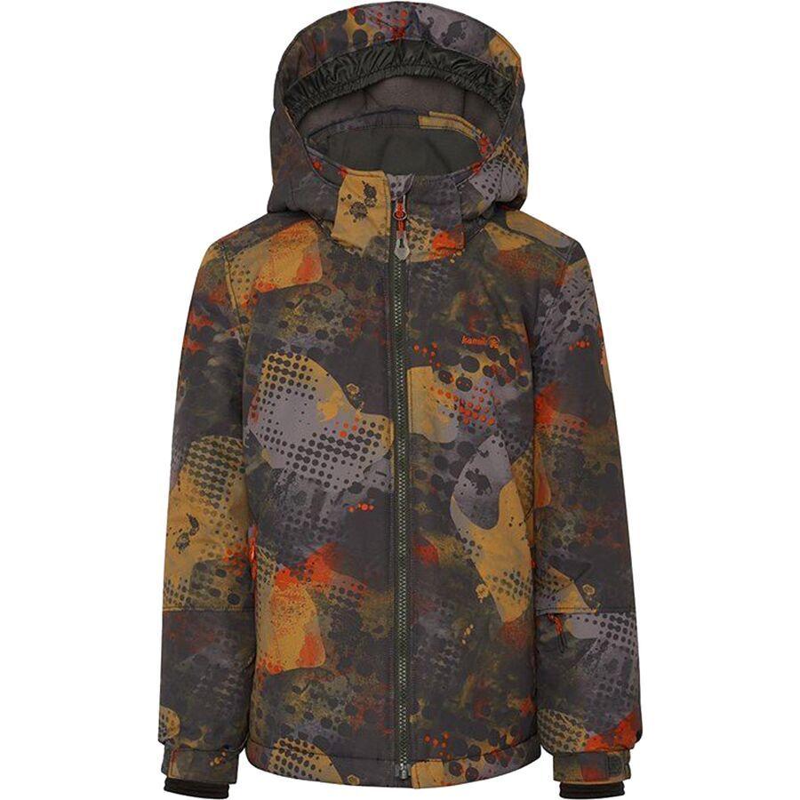 Kamik Walker Shadow Jacket - Boys' - 2022 Coal