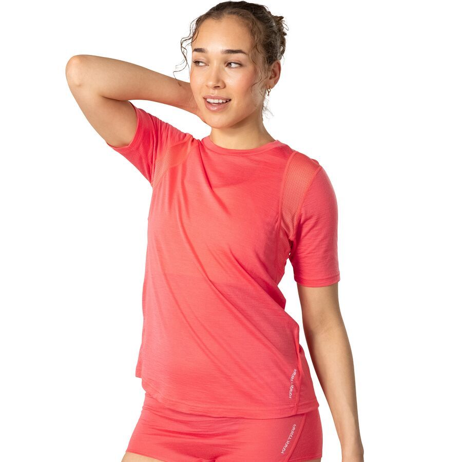 Kari Traa Embla Wool T-Shirt - Women's Candy