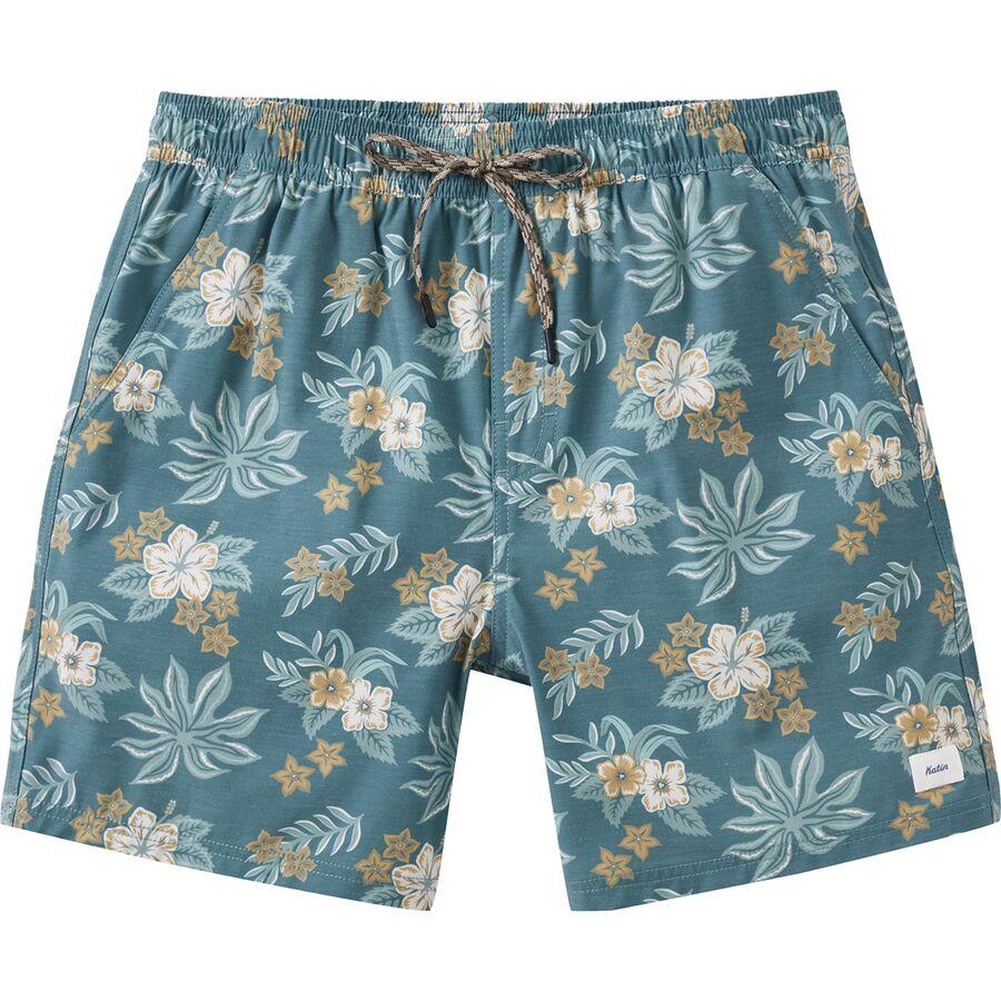 Katin Benji Volley Swim Trunk - Men's Atlantic Green