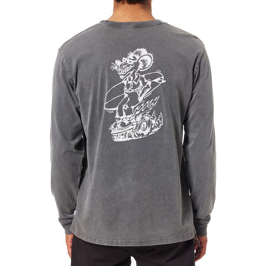Katin Boogie Long-Sleeve T-Shirt - Men's Black Sand Wash