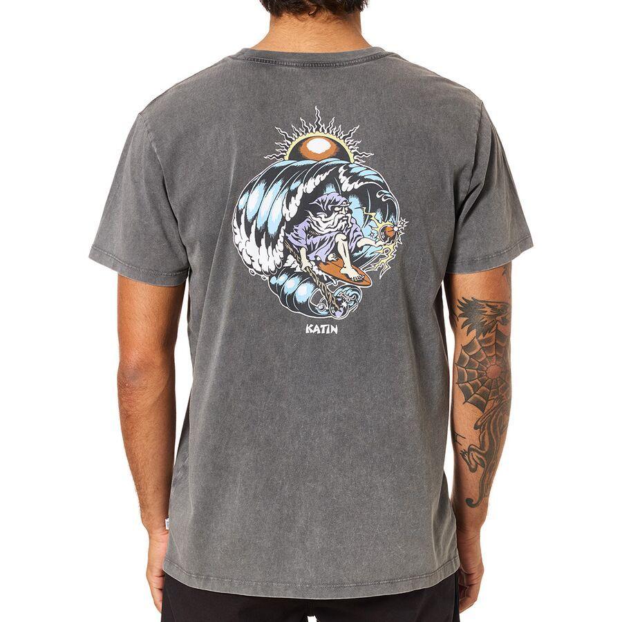 Katin Merlin T-Shirt - Men's Black Sand Wash