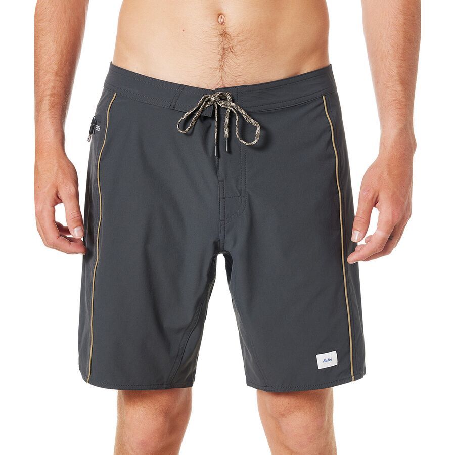 Katin Otg Archer Surf Trunk - Men's Black Wash