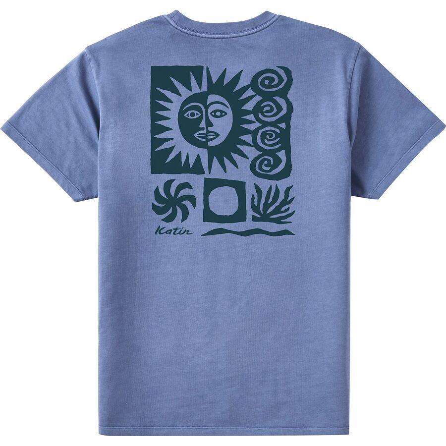 Katin Relic T-Shirt - Men's Blue Pigment Dye