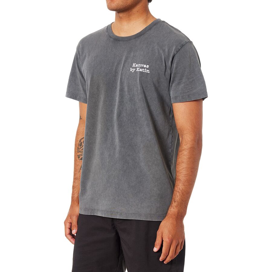 Katin Shangri-La T-Shirt - Men's Black Sand Wash
