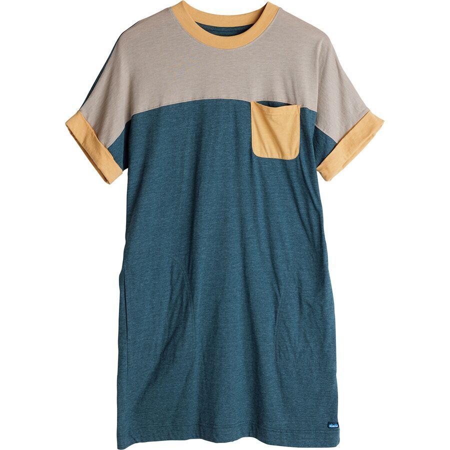 KAVU Cut Back T-Shirt Dress - Women's Forest Retreat