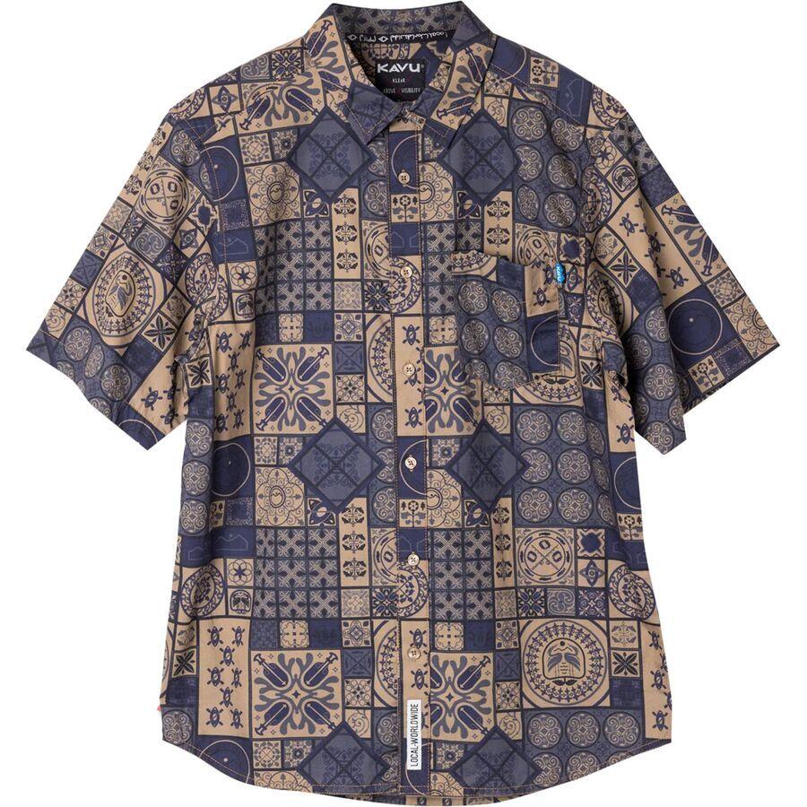 KAVU Festaruski Short-Sleeve Shirt - Men's Adventure Tile