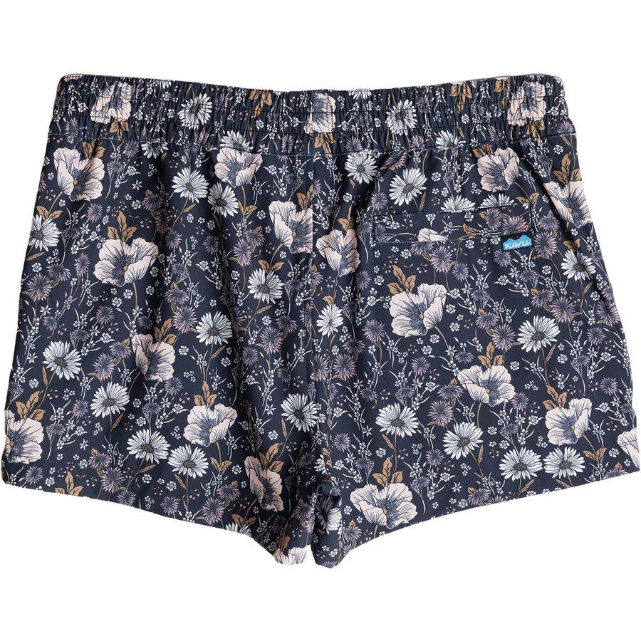 KAVU Kick Out Board Short - Women's Quiet Wildflowers