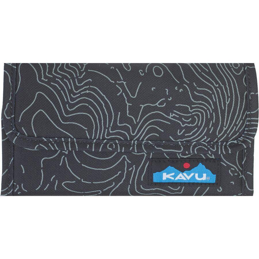 KAVU Mondo Spender Wallet - Women's Black Topo