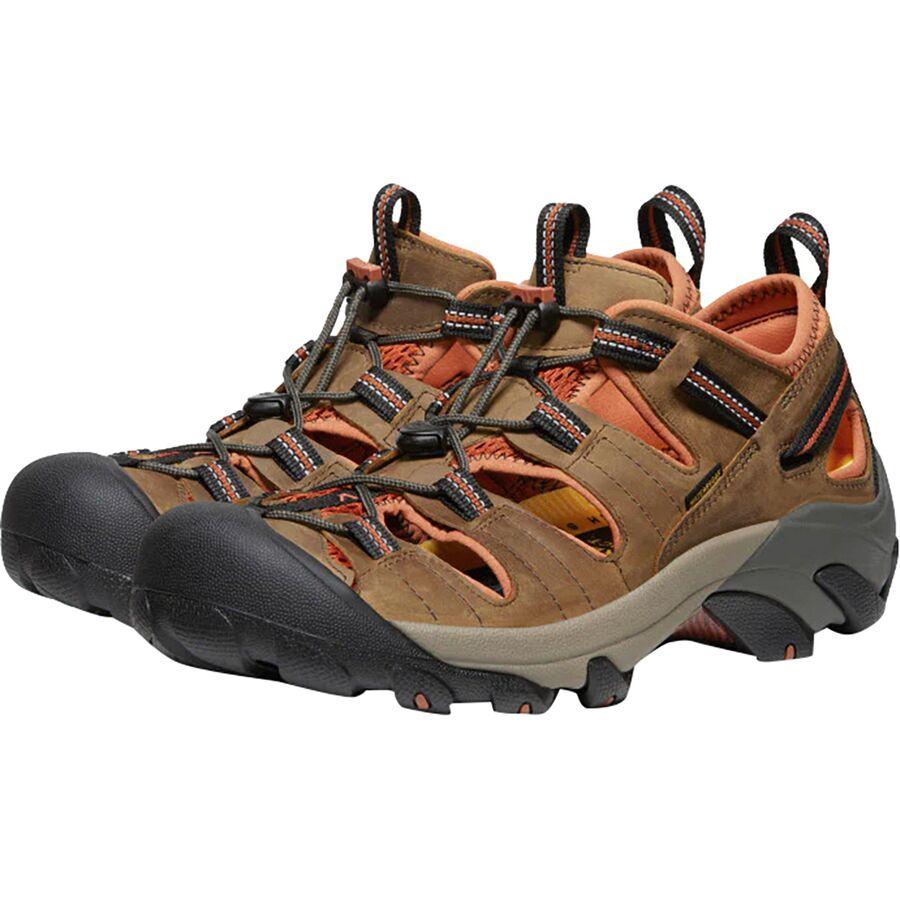 KEEN Arroyo II Hiking Shoe - Men's Black Olive/Bombay Brown