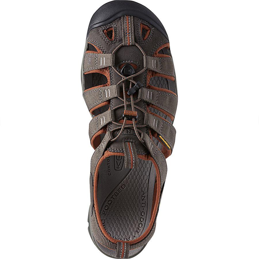 KEEN Clearwater CNX Sandal - Men's Raven/Tortoise Shell