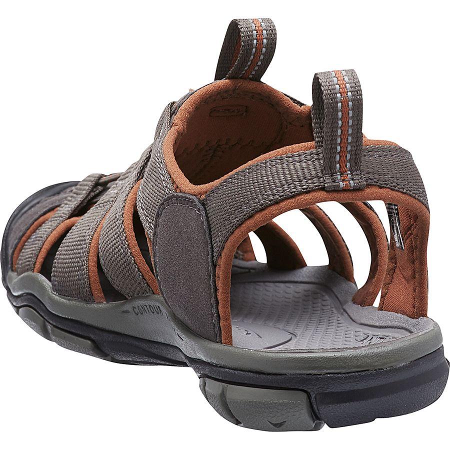 KEEN Clearwater CNX Sandal - Men's Raven/Tortoise Shell