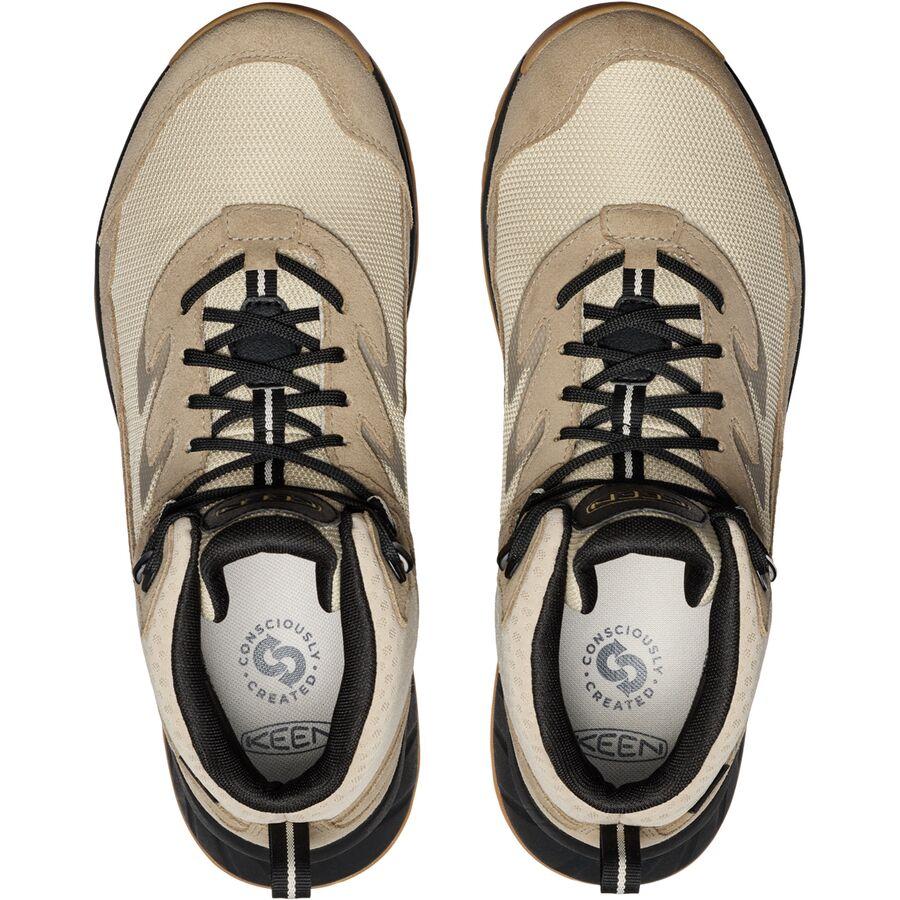 KEEN Hightrail Waterproof Hiking Boot - Men's Brindle/Oak Buff