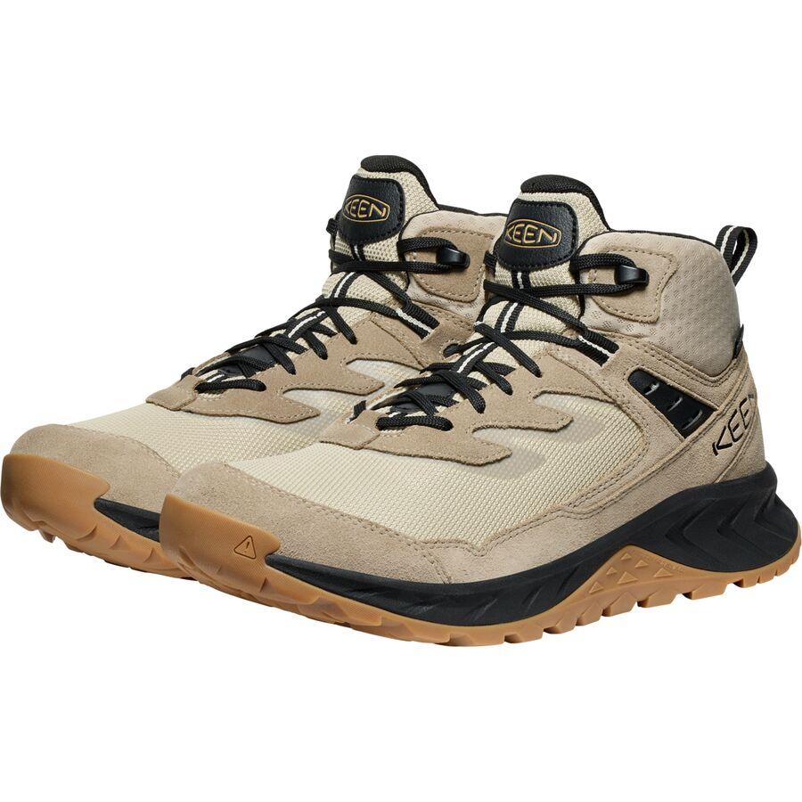 KEEN Hightrail Waterproof Hiking Boot - Men's Brindle/Oak Buff