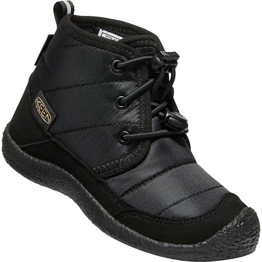 KEEN Howser II WP Chukka Boot - Little Kids' Black/Black