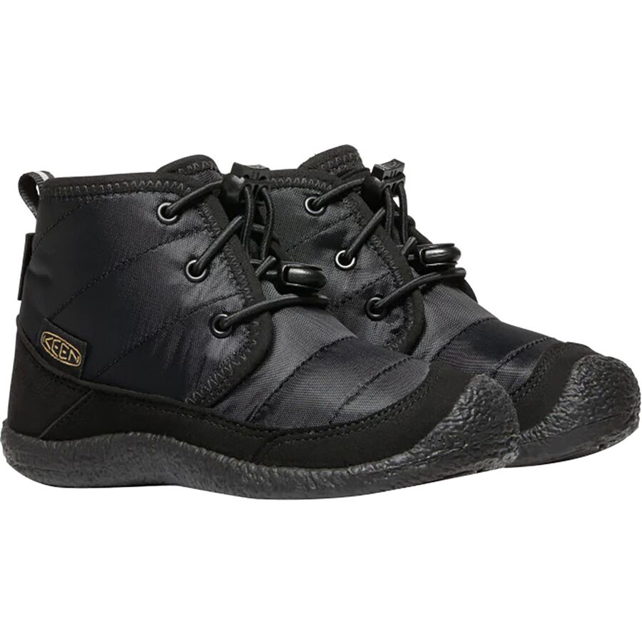 KEEN Howser II WP Chukka Boot - Little Kids' Black/Black