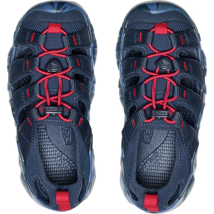 KEEN Hyperport H2 Sandal - Kids' Naval Academy/Red Carpet