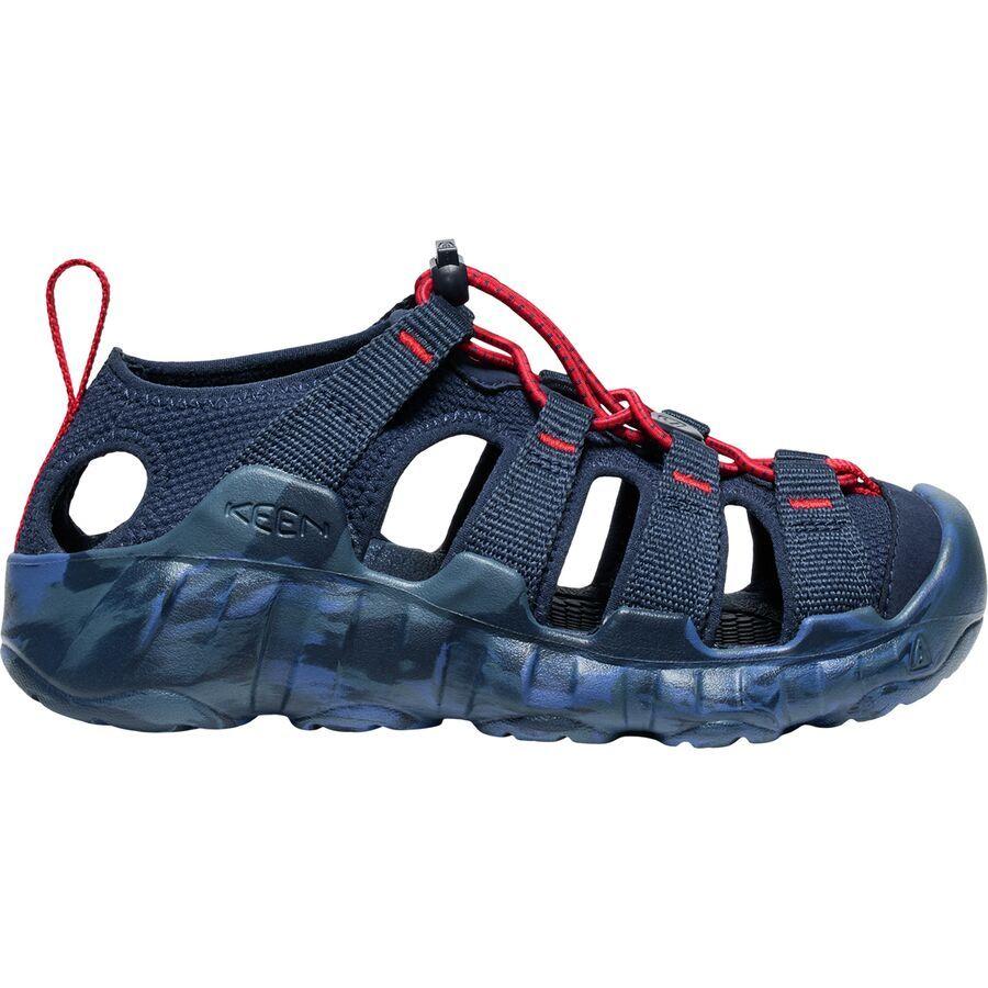 KEEN Hyperport H2 Sandal - Kids' Naval Academy/Red Carpet