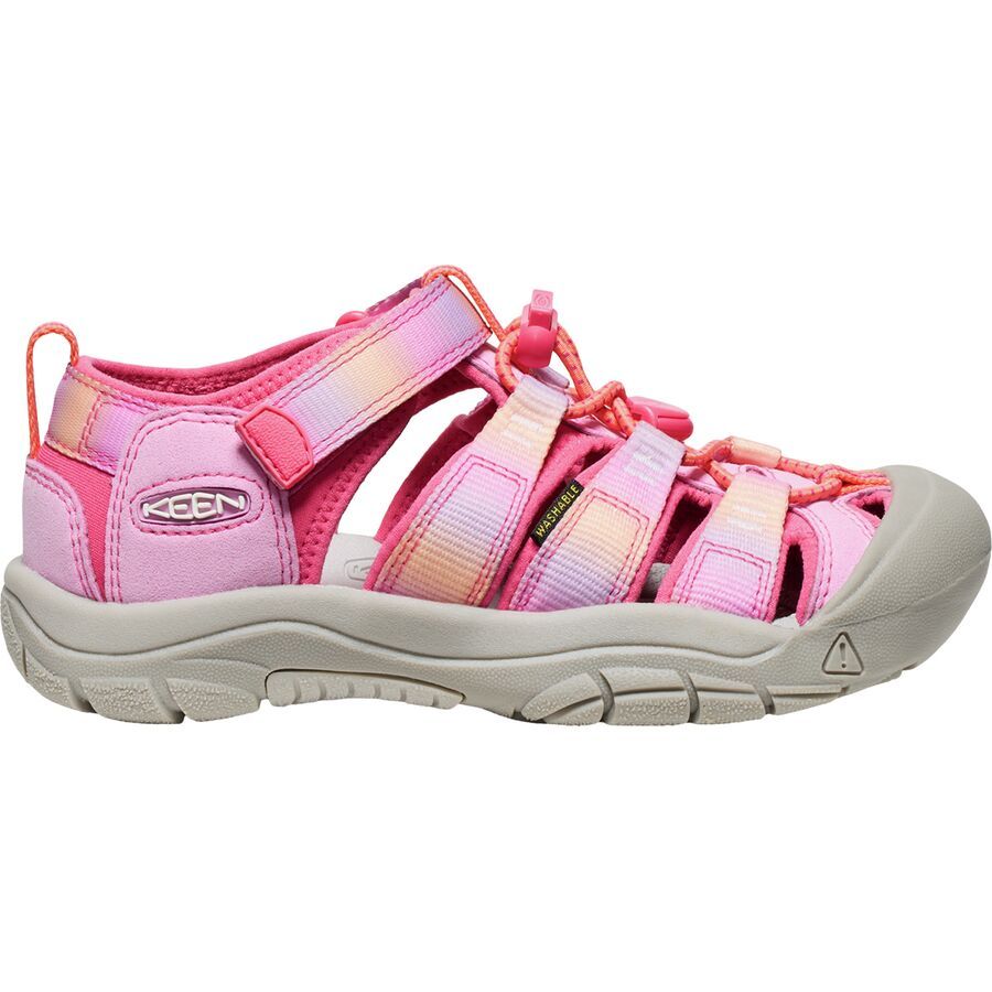 KEEN Newport H2 Sandal - Kids' Hot Pink/Orchid Petal