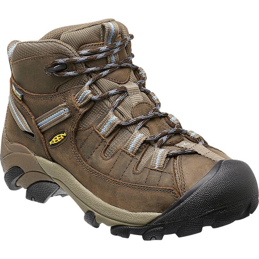 KEEN Targhee II Mid Hiking Boot - Women's Slate Black/Flint Stone