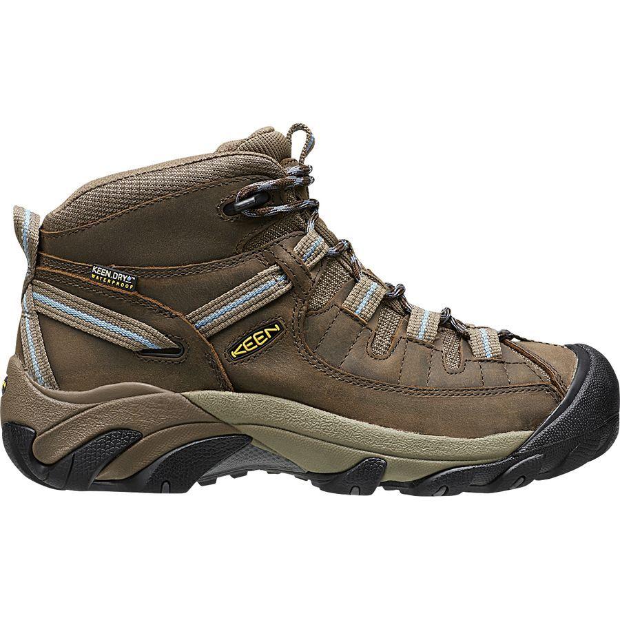 KEEN Targhee II Mid Hiking Boot - Women's Slate Black/Flint Stone