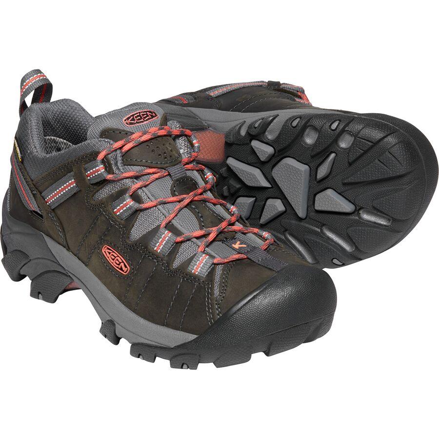 KEEN Targhee II Waterproof Hiking Shoe - Women's Magnet/Coral