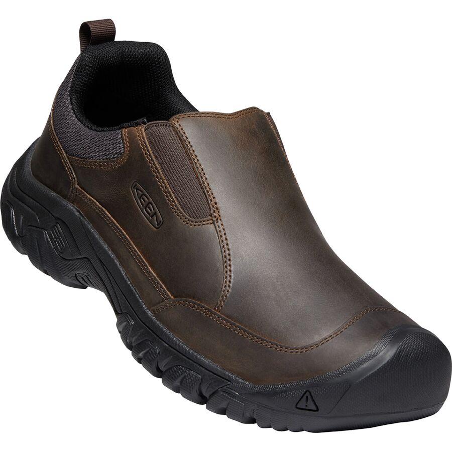 KEEN Targhee III Slip-On Wide - Men's Dark Earth/Mulch