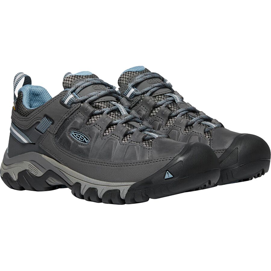 KEEN Targhee III Waterproof Hiking Shoe - Women's Magnet/Atlantic Blue