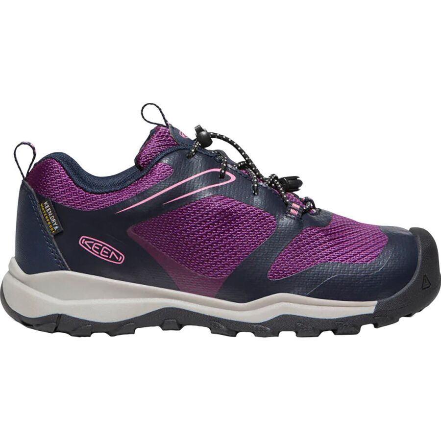 KEEN Wanduro Low WP Shoe - Kids' Sky Captain/Charisma
