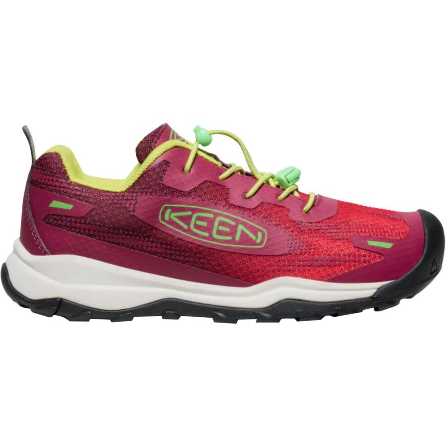 KEEN Wanduro Speed Shoe - Kids' Beaujolais/Summer Green