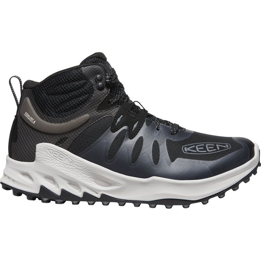 KEEN Zionic Mid WP Boot - Men's Black/Steel Grey