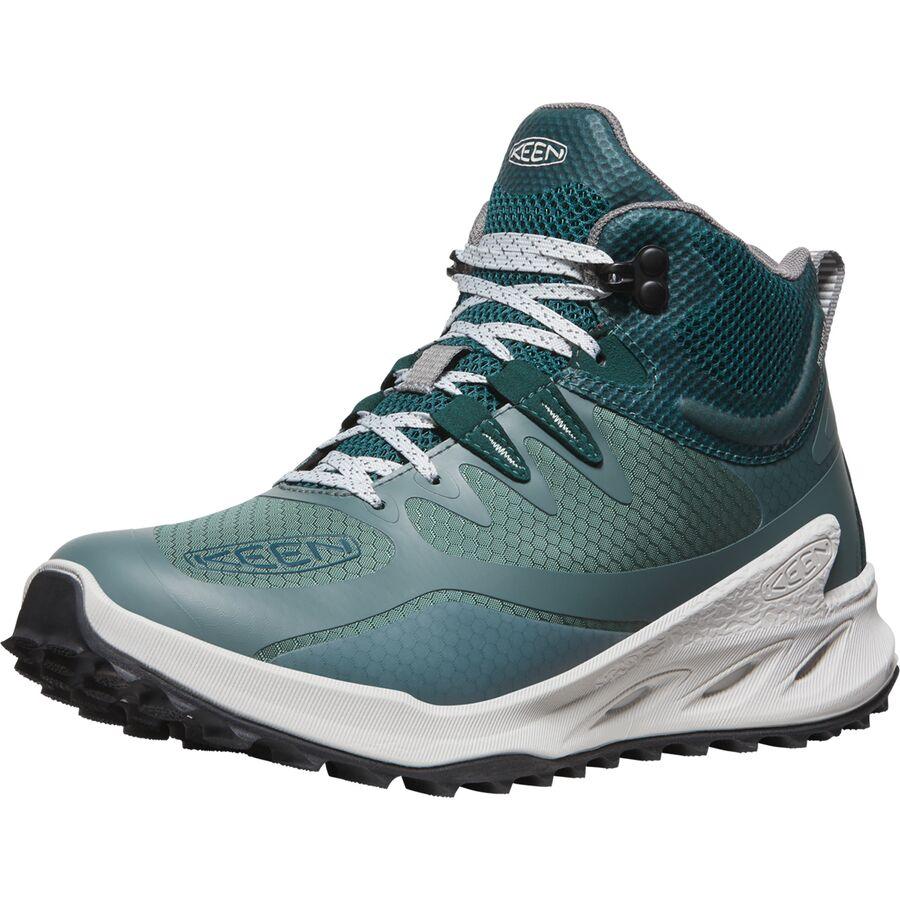 KEEN Zionic Mid WP Boot - Women's Dark Forest/Sea Moss