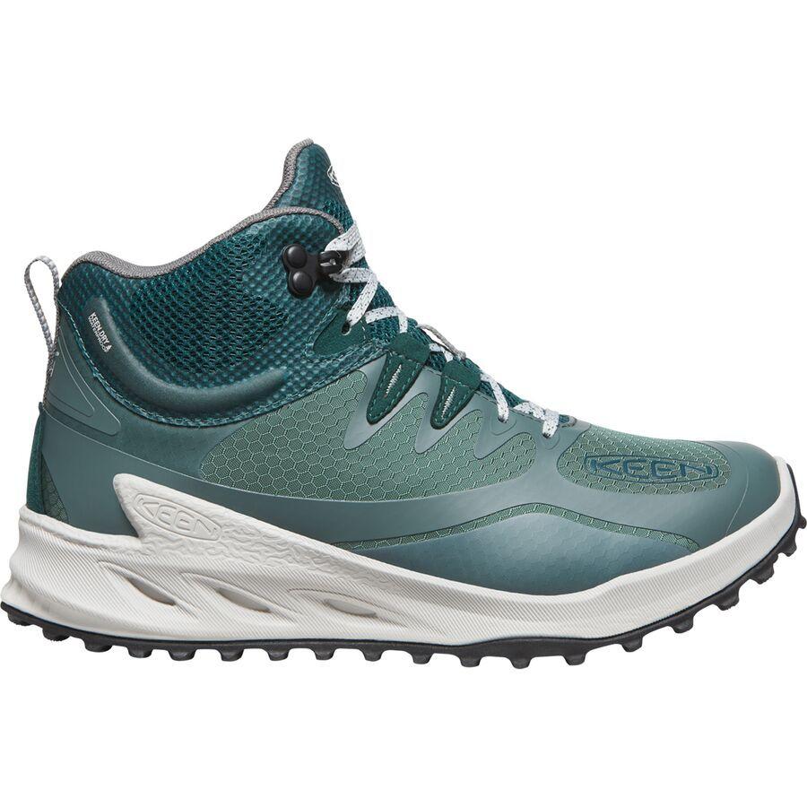 KEEN Zionic Mid WP Boot - Women's Dark Forest/Sea Moss